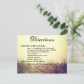 4.25x5.5 Richting Kaart Zonsopgang Pathway Walkway (Staand voorkant)