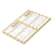 4-2-1-maaltijdverklikker notitieblok (Schuin)