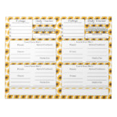 4-2-1-maaltijdverklikker notitieblok (Voorkant)