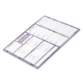 4-2-1-maaltijdverklikker | Planner | Een laptop op Notitieblok (Schuin)