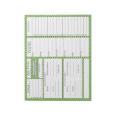 4-2-1-maaltijdverklikker | Planner | Lijst van kru Notitieblok (Linkerzijde)