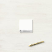 4/4 Tijd Post-it® Notes (Op bureau)