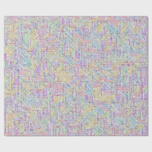 4.500+ Wiskunden Vergelijkingen Puzzel opgelost Cadeaupapier (Vlak)