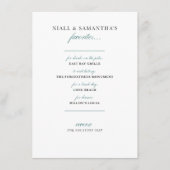 4,5-inch x 6,25-inch aangepaste kaartbehuizing voo informatiekaartje (Voorkant)