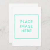 4,5-inch x 6,25-inch flat-note Kaart Notitiekaartje (Voorkant / Achterkant)
