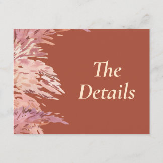 4.5 x 5.5 Weddenschap - Details invoegen Informatiekaartje