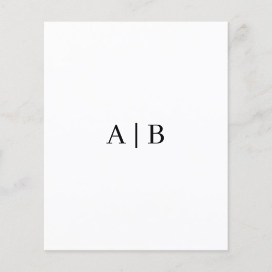 4,5" x 5,6" Flyer Papier (Voorkant)