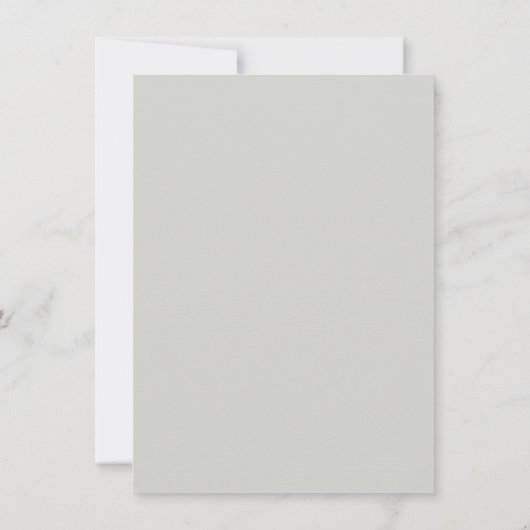 4,5 "x 6,25" Classic Sympathy Dank u Flat Kaart (Achterkant)