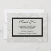 4,5 "x 6,25" Classic Sympathy Dank u Flat Kaart (Voorkant)