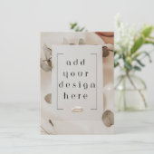 4,5 x 6,25-inch platte Kaart (Staand voorkant)