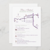 4,5" x 6,25" Kaart met eigen ontwerp voor LISA (Voorkant / Achterkant)