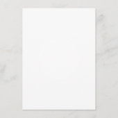 4,5" x 6,25" Platte Menukaart (Voorkant)