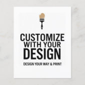  4,5x5,6-inch promotioneel evenement zonder opmaak flyer (Voorkant)