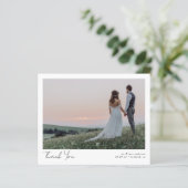 4.5x5.6 Minimalistisch 2-fotohuwelijk - Hartelijk  (Staand voorkant)