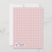 4.5x6.25 Dank u Kaart Rendier Kerstmis XMAS PO (Achterkant)