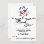 4.5x6.25 Dank u kaart Traditional Bird Tattoo SP (Voorkant / Achterkant)