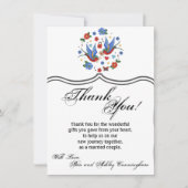 4.5x6.25 Dank u kaart Traditional Bird Tattoo SP (Voorkant)