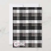 4.5x6.25 Dank u Kaart XMAS Vrachtwagen Kerstmis Bu (Achterkant)