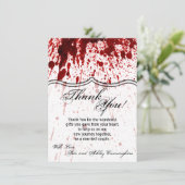 4.5x6.25 Hartelijk dank voor uw kaart Bloedplaatje (Staand voorkant)