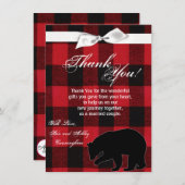 4.5x6.25 Hartelijk dank voor uw kaart Red Buffalo  (Voorkant / Achterkant)