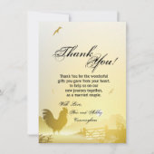 4.5x6.25 Hartelijk dank voor uw kaart - Zonneochte (Voorkant)