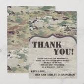 4.5x6.25 Hartelijk dank voor uw kaartleger OCP Cam Kaart (Voorkant / Achterkant)