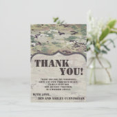 4.5x6.25 Hartelijk dank voor uw kaartleger OCP Cam Kaart (Staand voorkant)