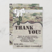 4.5x6.25 Hartelijk dank voor uw kaartleger OCP Cam Kaart (Voorkant / Achterkant)