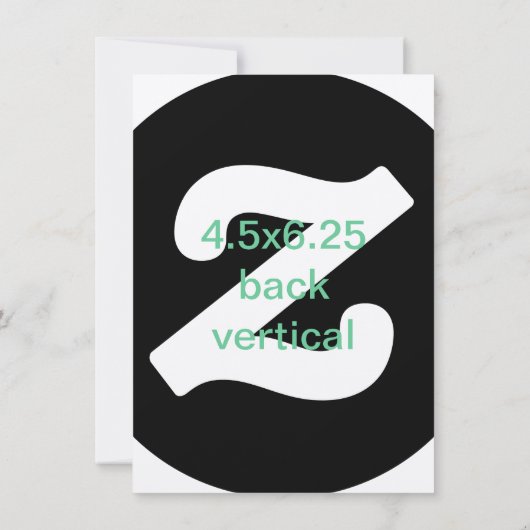 4.5x6.25 horizontale verticale uitnodiging (Achterkant)