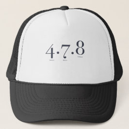 4 7 8 Ademhalingstechnieken | meditatie Trucker Pet