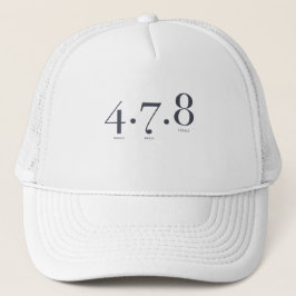 4 7 8 Ademhalingstechnieken | meditatie Trucker Pet