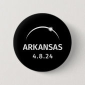 4.8.24 Zonsverduistering Arkansas Ronde Button 5,7 Cm (Voorkant)