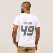 4.9 Editie "All Blues" #BoboMojo T's T-shirt (Achterkant volledig)