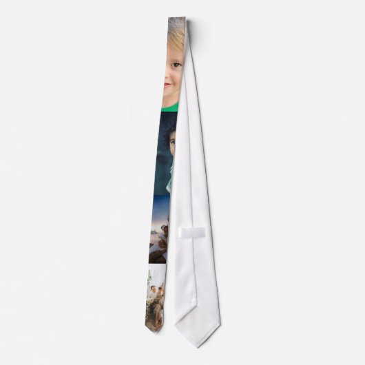 4 Aangepast fotocollage Stropdas (Achterkant)