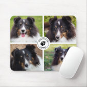 4 Aangepaste foto's voor selectieve foto's Sjabloo Muismat (Met muis)