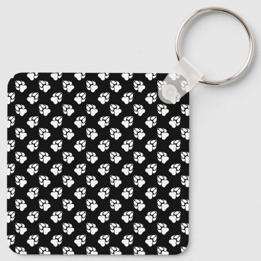 4 Aangepaste foto's voor selectieve foto's Sjabloo Sleutelhanger (Achterkant)