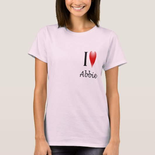 4 Abbie T-shirt (Voorkant)