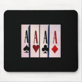 4 Aces Mousepad Muismat (Voorkant)