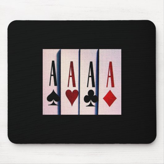 4 Aces Mousepad Muismat (Voorkant)