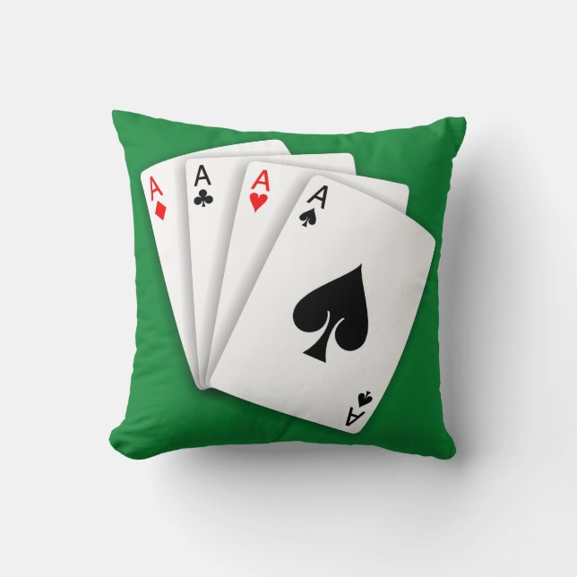 4 Aces Sierkussen (Voorkant)