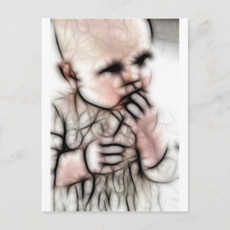 4 - Baby Dark Gear Briefkaart