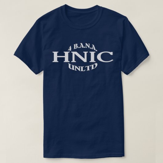 4 Banau HNIC W T-shirt (Design voorkant)