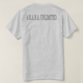 4 Banau ZG2 T-shirt (Design achterkant)