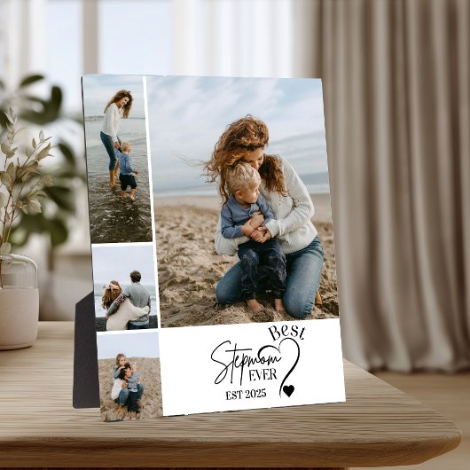 4 Beste Stiefmoeder Ooit Aangepaste Foto Collage Fotoplaat