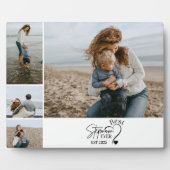 4 Beste Stiefmoeder Ooit Aangepaste Foto Collage  Fotoplaat (Voorkant)