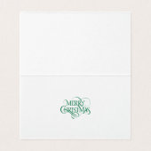 4 BIRDS Folded Card Kaart (Binnenkant ongevouwen)