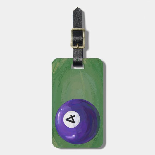 4-bits bagagelabel (Voorkant verticaal)