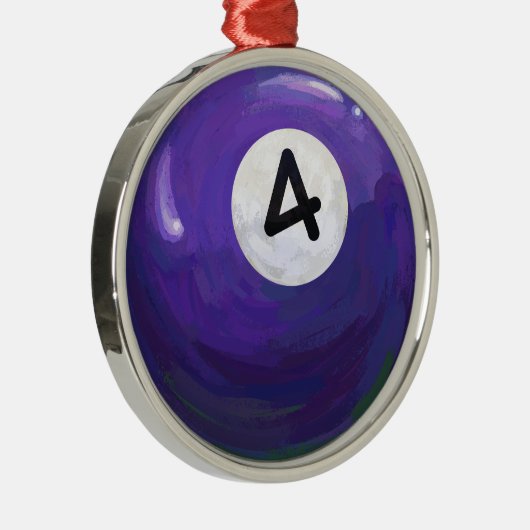 4-bits metalen ornament (Rechts)