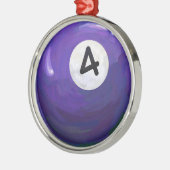 4-bits metalen ornament (Links)