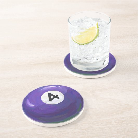 4-bits zandsteen onderzetter (Zijkant)